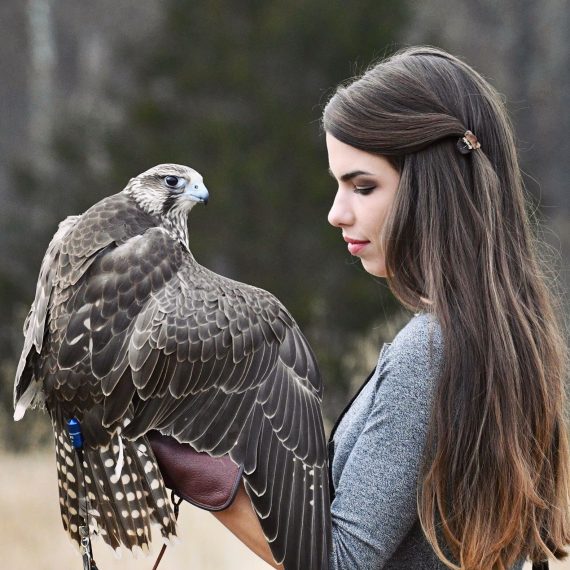 Paige Davis Curator of Bird Training